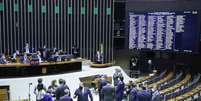 Plenário da Câmara durante votação da PEC dos Precatórios  Foto: Antônio Augusto/Câmara dos Deputados