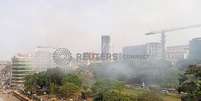 Fumaça perto de local de explosões em Kampala
16/11/2021
Ssenyonyo Umaru/via REUTERS  Foto: Reuters