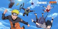 Fortnite x Naruto Shippuden  Foto: Epic Games / Divulgação
