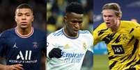 Trio de ataque pode fortalecer o Real Madrid (Montagem LANCE!)  Foto: Lance!