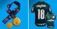 Medalha do Flamengo e camisa do Palmeiras serão leiloadas (Foto: Divulgação / Aldeias Infantis SOS no Brasil)  Foto: Lance!