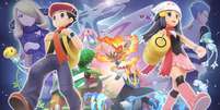 Pokémon Brilliant Diamond e Shining Pearl chegam no dia 19 de novembro  Foto: Nintendo/Divulgação