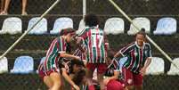 Fluminense conquistou a vitória sobre o Duque de Caxias, noCT Vale das Laranjeiras (Marina Garcia/FFC)  Foto: Lance!