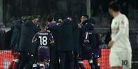 Fiorentina venceu o Milan por 4 a 3 (Foto: FILIPPO MONTEFORTE / AFP)  Foto: Lance!