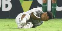 Marinho sentiu o problema na coxa na partida contra a Chapecoense (Foto: Ivan Storti/Santos FC)  Foto: Lance!