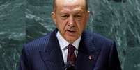 Presidente turco, Tayyip Erdogan
21/09/2021. 
 REUTERS/Eduardo Munoz/Pool  Foto: Reuters