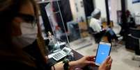 Aplicativo do Mercado Pago
15/10/2020
REUTERS/Agustin Marcarian  Foto: Reuters