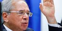 Ministro da Economia, Paulo Guedes, fala em comissão da Câmara dos Deputados, Brasília
23/11/2021
REUTERS/Adriano Machado  Foto: Reuters