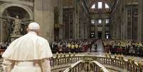 Papa Francisco foi uma das 32 pessoas homenageadas pela Câmara dos Deputados  Foto: EPA / Ansa - Brasil