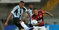 Flamengo abre 2 a 0, mas vacila e cede empate ao Grêmio  Foto: ROBERTO VINICIUS/AGAFOTO/Gazeta Press