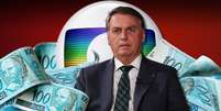 O gabinete de Bolsonaro foi obrigado pelo TCU a aumentar a verba de publicidade para a Globo  Foto: Fotomontagem: Blog Sala de TV