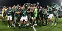 O Palmeiras é tricampeão da Libertadores (Cesar Greco / Palmeiras)  Foto: Lance!