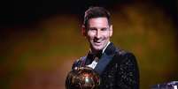 Messi venceu a Bola de Ouro (Foto:AFP
Reprodução)  Foto: Lance!