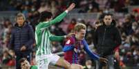 Barcelona perde em casa para o Betis e fica na 7ª posição  Foto: Reuters