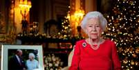 Rainha Elizabeth fez a sua tradicional mensagem de Natal  Foto: Victoria Jones / Reuters