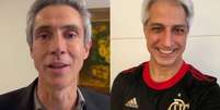 Paulo Sousa, técnico do Flamengo, e Alessandro Molon, deputado federal (Reprodução/Flamengo - Reprodução / Instagram)  Foto: Lance!