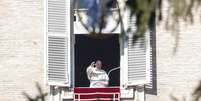 Papa Francisco celebra Angelus no Vaticano  Foto: ANSA / Ansa - Brasil