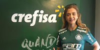 A presidente do Palmeiras, Leila Pereira, usou as redes sociais para falar com o torcedor (Reprodução / Instagram)  Foto: Lance!
