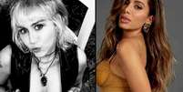 Fotos: Reprodução | Instagram | @mileycyrus | @anitta  Foto: The Music Journal