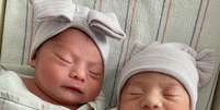 Alfredo e Aylin nasceram com apenas 15 minutos de diferença, mas em anos diferentes   Foto: Natividad Medical Center