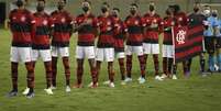 Equipe do Flamengo antes de estrear na Copinha (Foto: Gilvan de Souza/Flamengo)  Foto: Lance!