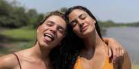 As atrizes Bruna Linzmeyer e Leticia Salles, além de Selma Egrei, testaram positivo para covid-19 e estão afastadas da gravação de 'Pantanal'    Foto: Instagram/@brunalinzmeyer / Estadão