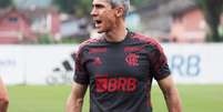 Ainda sem reforços para 2022, Paulo Sousa inicia trabalhos no Flamengo (Foto: Felipe Patino/Flamengo)  Foto: Lance!