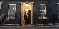 Downing Street, sede do governo britânico; festas promovidas durante lockdown geraram revolta  Foto: PA Media / BBC News Brasil