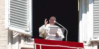 Papa Francisco durante Angelus no Vaticano  Foto: ANSA / Ansa - Brasil