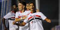 São Paulo toma susto, mas vence Vasco nas oitavas da Copinha  Foto: Renato Gizzi / Gazeta Press