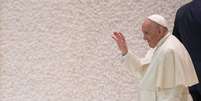 Papa Francisco durante audiência geral no Vaticano  Foto: ANSA / Ansa - Brasil