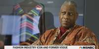 Imprensa americana destaca o legado de André Leon Talley  Foto: TV / Reprodução