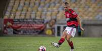 Gabriel Noga foi o capitão do Flamengo na partida (Foto: Paula Reis/Flamengo)  Foto: Lance!