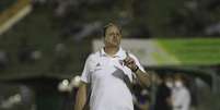 O técnico do São Paulo, Rogério Ceni, durante partida em Campinas (FOTO: Rubens Chiri/Saopaulofc.net)  Foto: Lance!