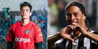 Fnx e Ronaldinho Gaúcho tem muitas semelhanças  Foto: Reprodução
