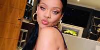 Rihanna está esperando o seu primeiro filho  Foto: Reprodução/Instagram