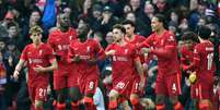 Liverpool saiu na frente com gol de Diogo Jota   Foto: Peter Powell / Reuters