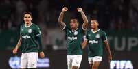 Dudu marcou o segundo gol do Palmeiras  Foto: Matthew Childs / Reuters