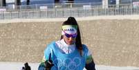 Duda Ribeira fez sua estreia nas Olimpíadas de Inverno (Foto: Alexandre Castello Branco/COB)  Foto: Lance!