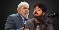 Embate entre Lula e Monark fica só na imaginação  Foto: Fotomontagem: Blog Sala de TV