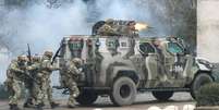 Ucrânia também realizou exercícios militares neste sábado  Foto: Reuters / BBC News Brasil