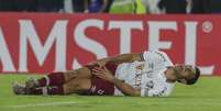 Fred, durante a partida entre Fluminense e Millonarios (Foto: Staff images/ CONMEBOL)  Foto: Lance!