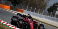 Charles Leclerc foi muito rápido na tarde do segundo dia em Barcelona   Foto: Ferrari / Grande Prêmio