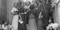 Imagem: Acervo O Globo  Foto: Imagem mostra mulheres reunidas em 1932 / Alma Preta