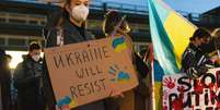 Protestos contra a Guerra na Ucr&acirc;nia tomaram conta da Europa e outros pa&iacute;ses do mundo  Foto: Reuters