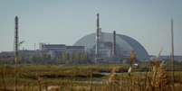 Chernobyl contém várias instalações de contenção de resíduos nucleares para evitar que materiais radioativos se espalhem  Foto: BBC News Brasil
