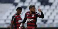 Gabi foi vaiado, mas respondeu com o gol decisivo para o empate (Fotos: Gilvan de Souza/Flamengo)  Foto: Lance!