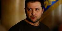 Zelenskiy, presidente da Ucr&acirc;nia  Foto: REUTERS/Umit Bektas