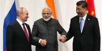 Rússia tem na China e na Índia importantes aliados  Foto: Getty Images / BBC News Brasil