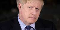 Boris Johnson voltou a criticar Putin em discurso  Foto: EPA / Ansa - Brasil